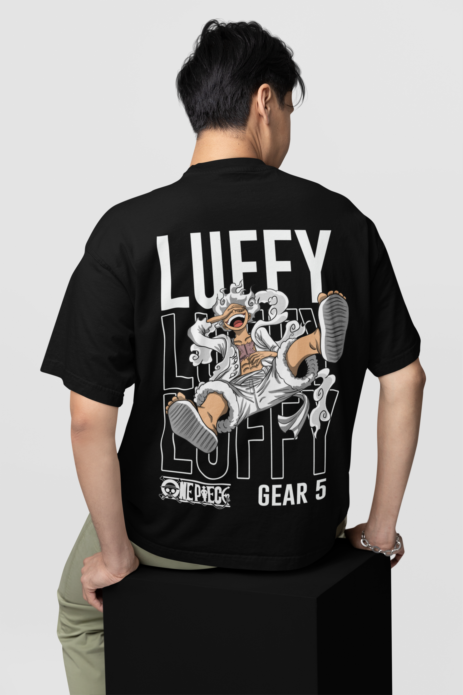 LUFFY’S LEGACY OVERSIZED T-SHIRT Black