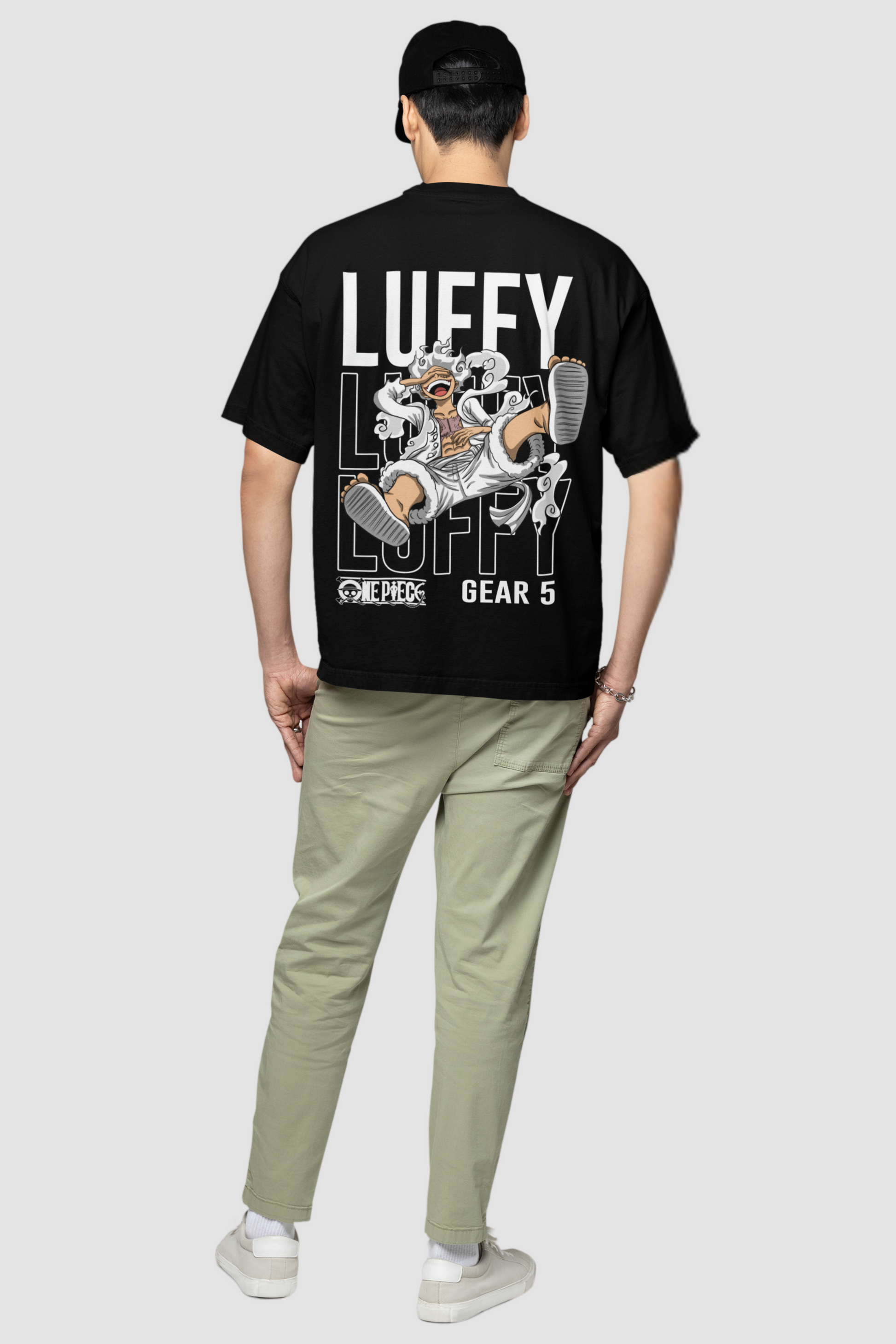 LUFFY’S LEGACY OVERSIZED T-SHIRT Black