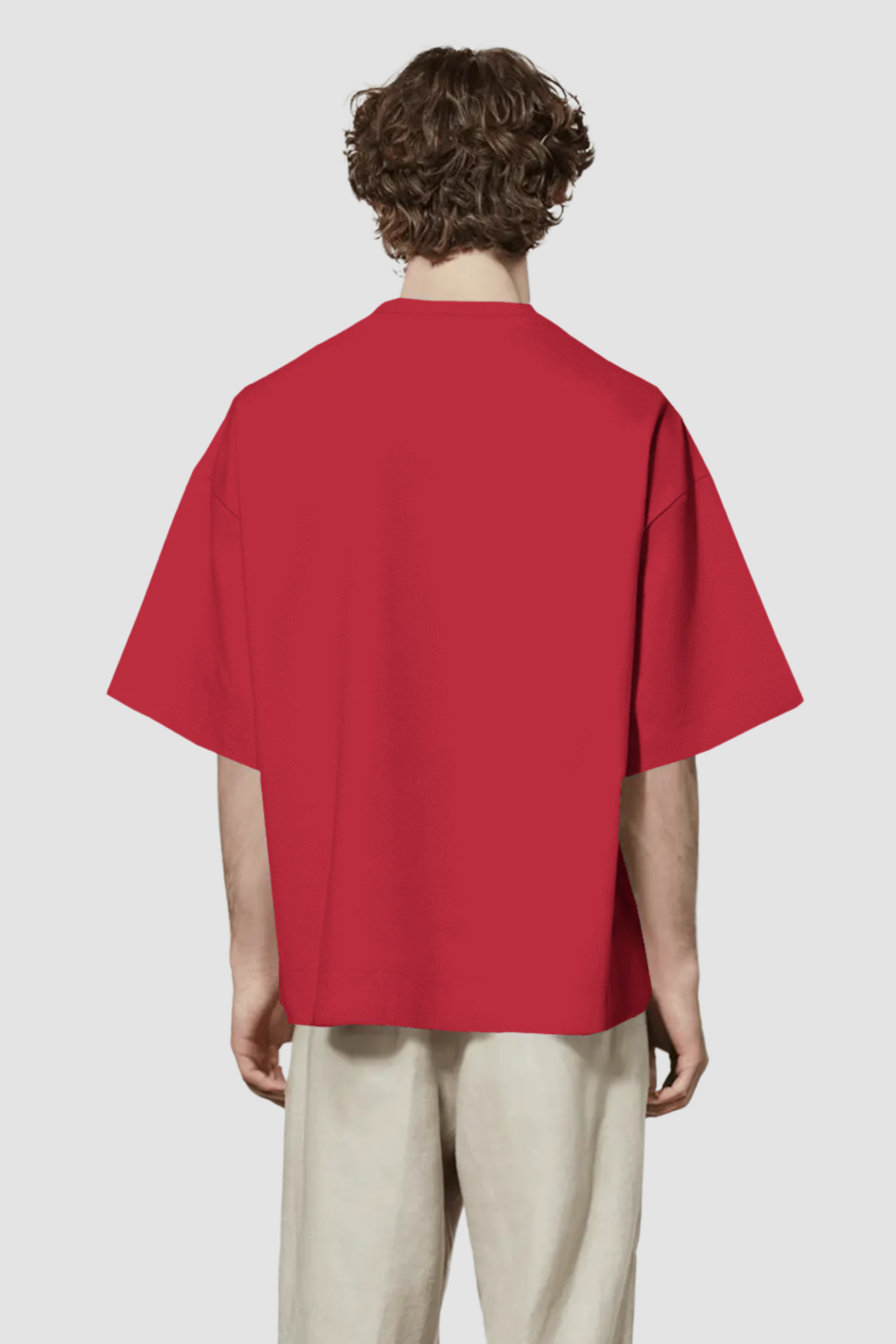 Oversized T-shirt Red