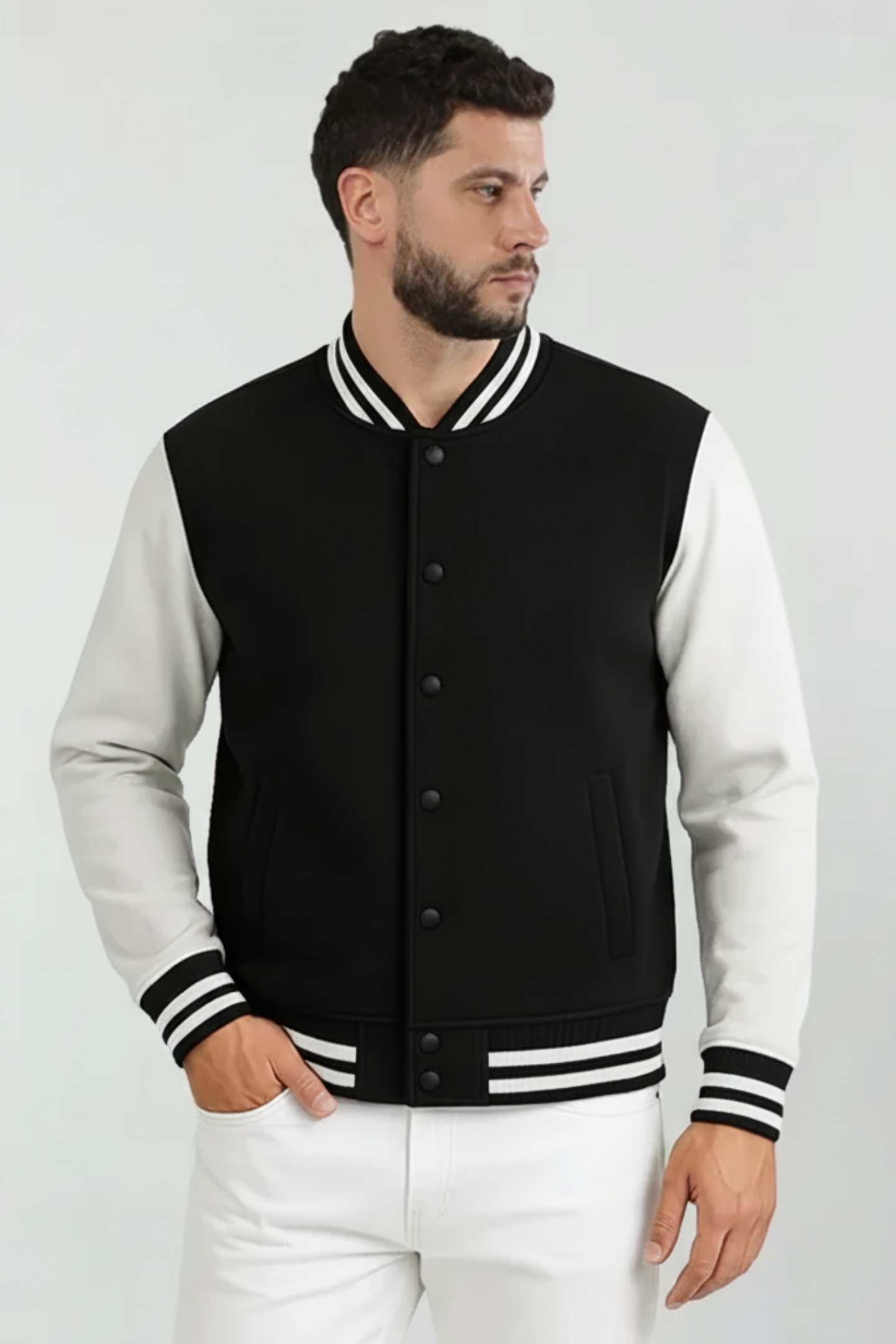 Varsity Jacket Black