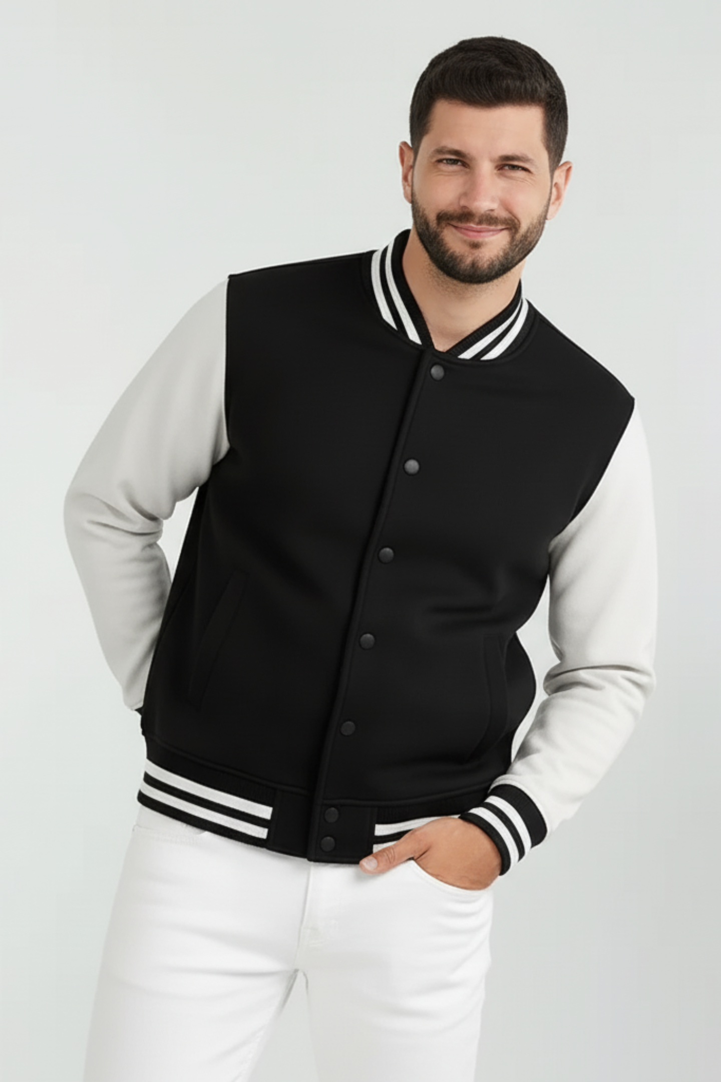 Varsity Jacket Black