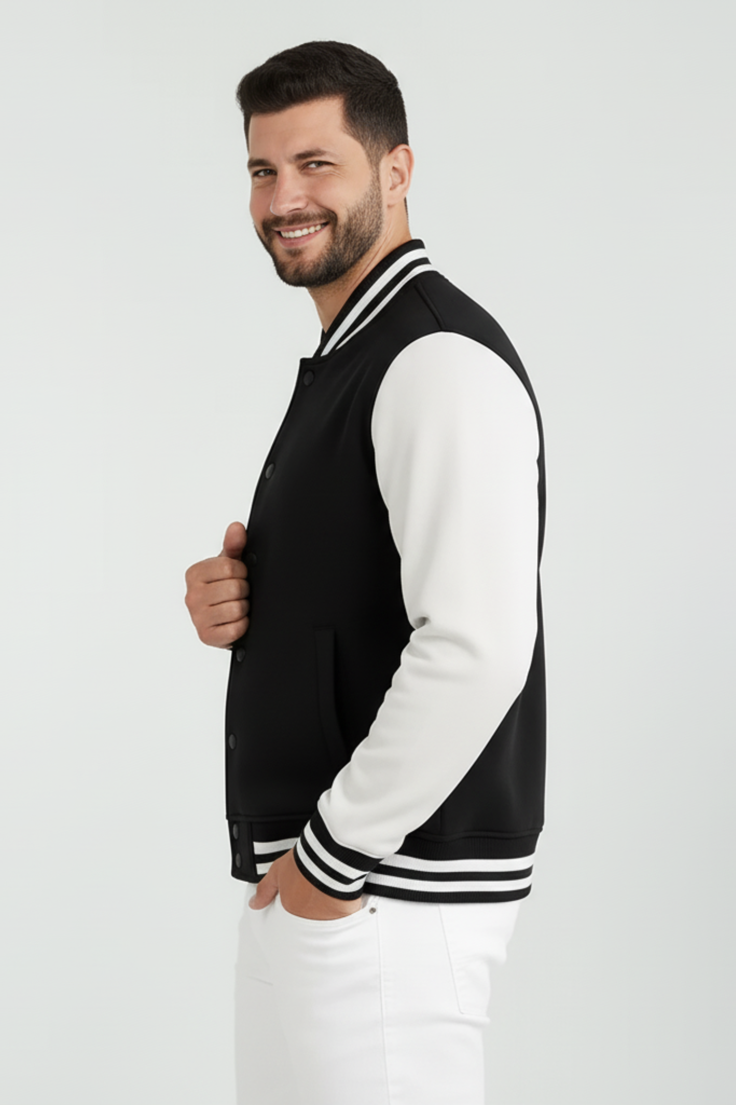 Varsity Jacket Black