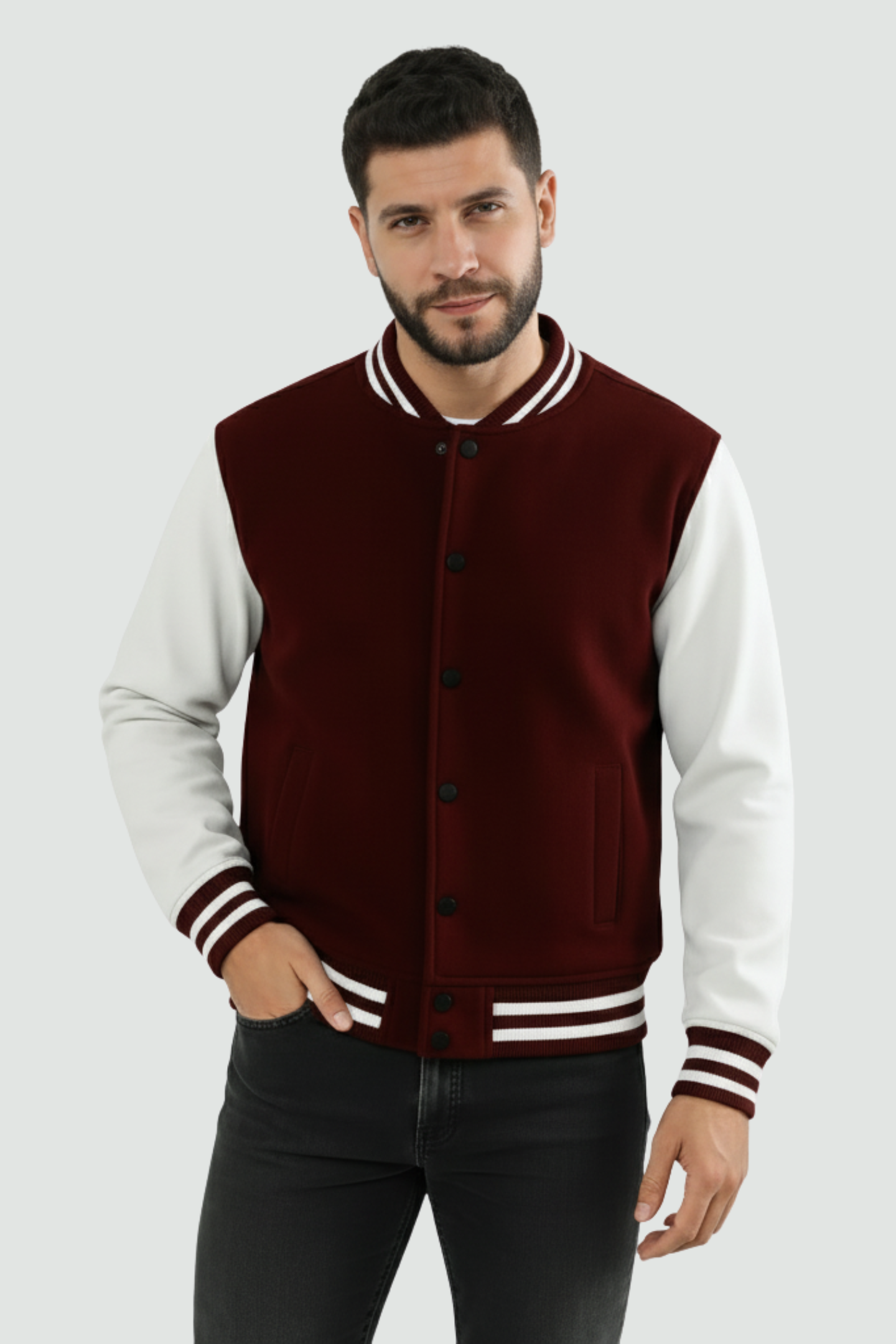 Varsity Jacket Maroon