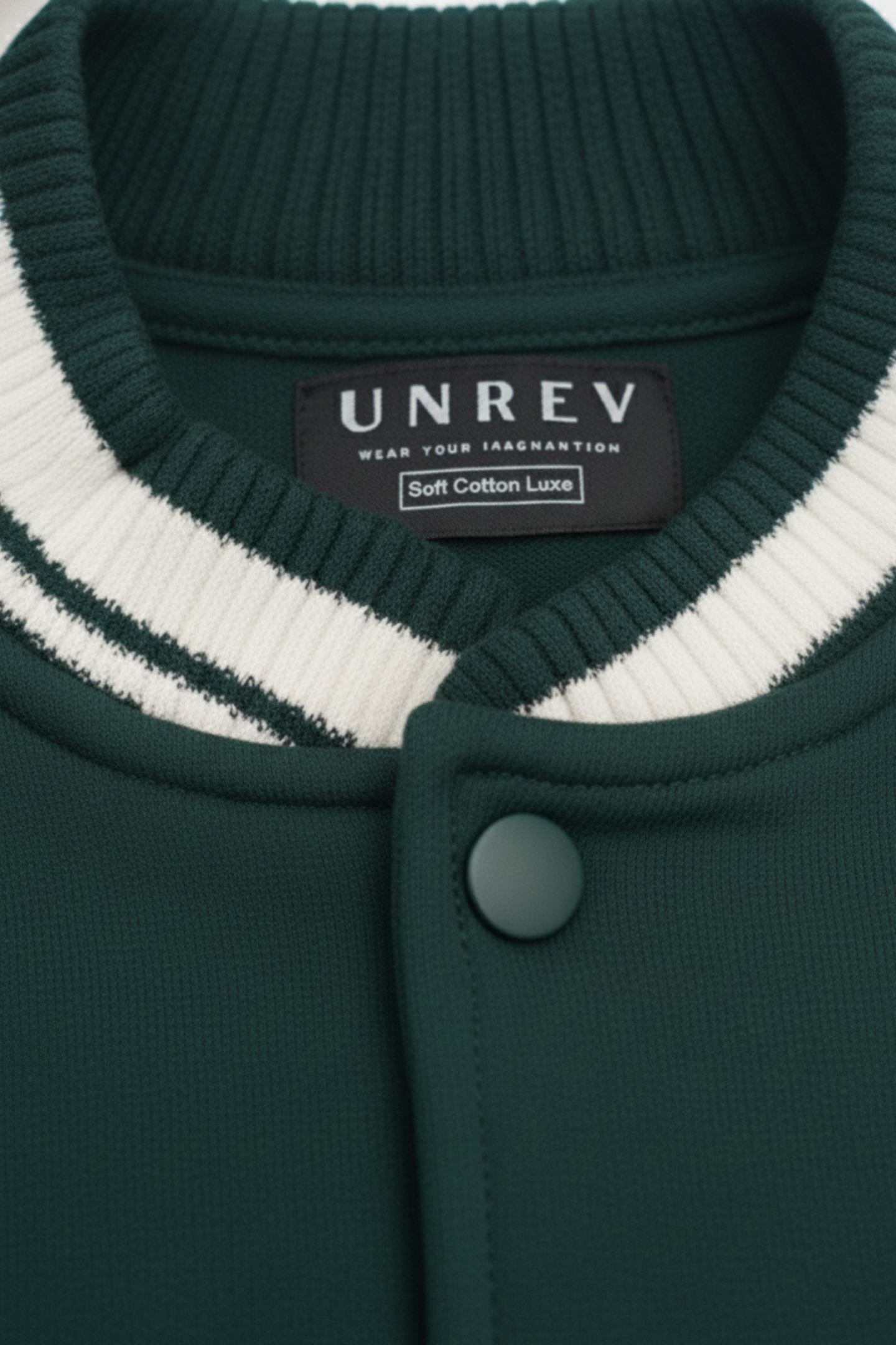 Varsity Jacket Bottle Green