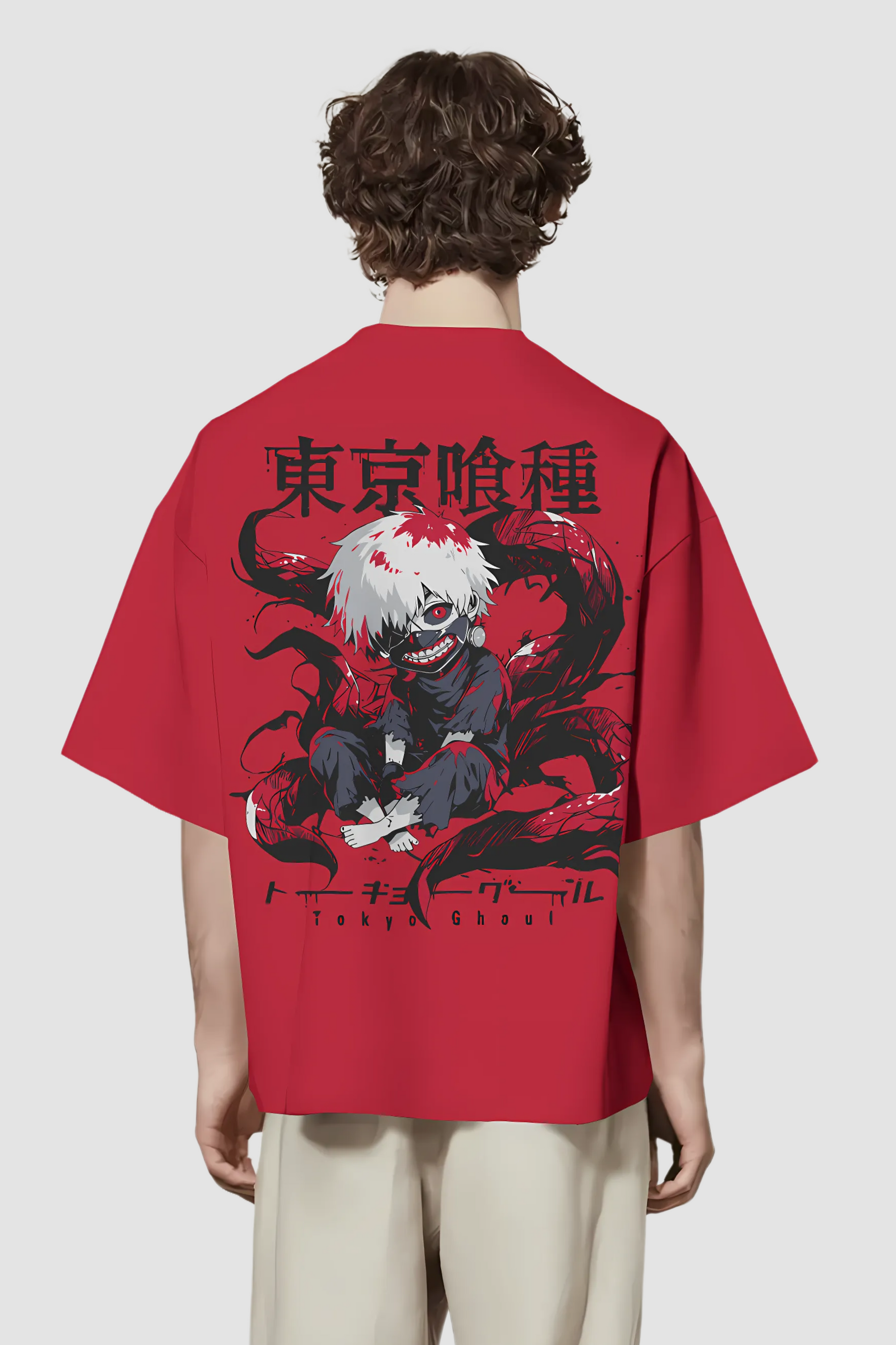 TOKYO GHOUL - OVERSIZED T-SHIRT Red