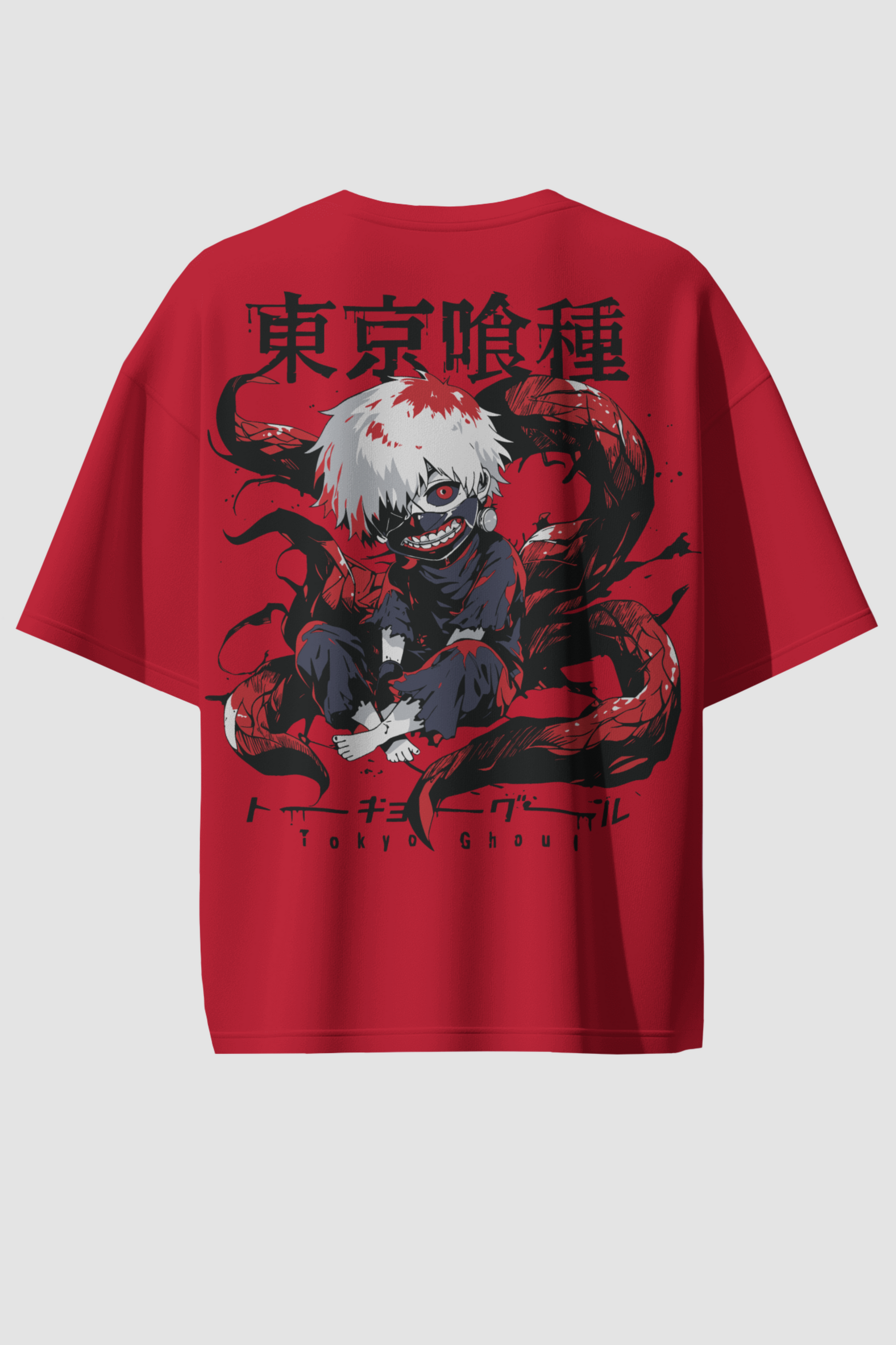 TOKYO GHOUL - OVERSIZED T-SHIRT Red