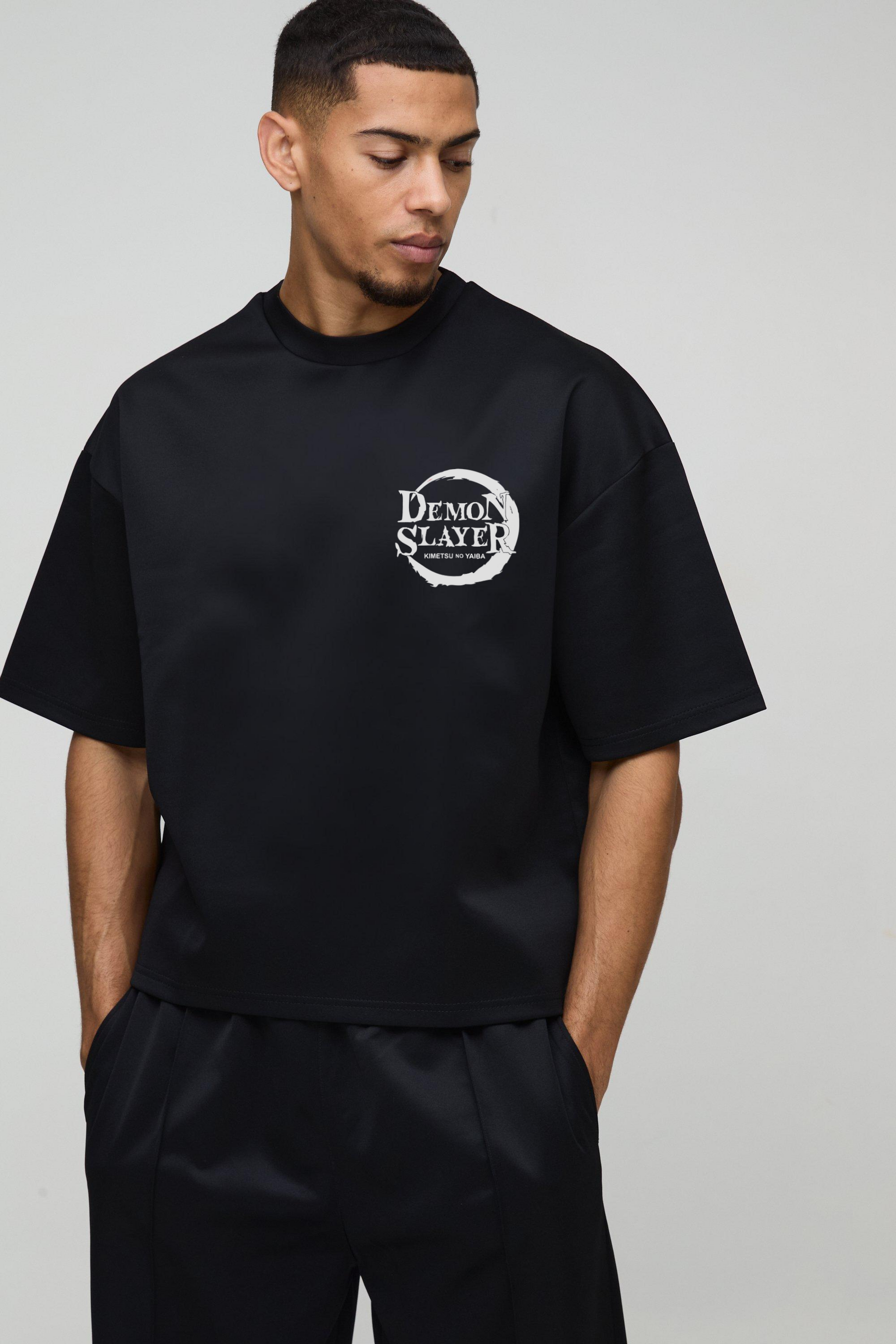 DEMON  SLAYER OVERSIZED T-SHIRT Black