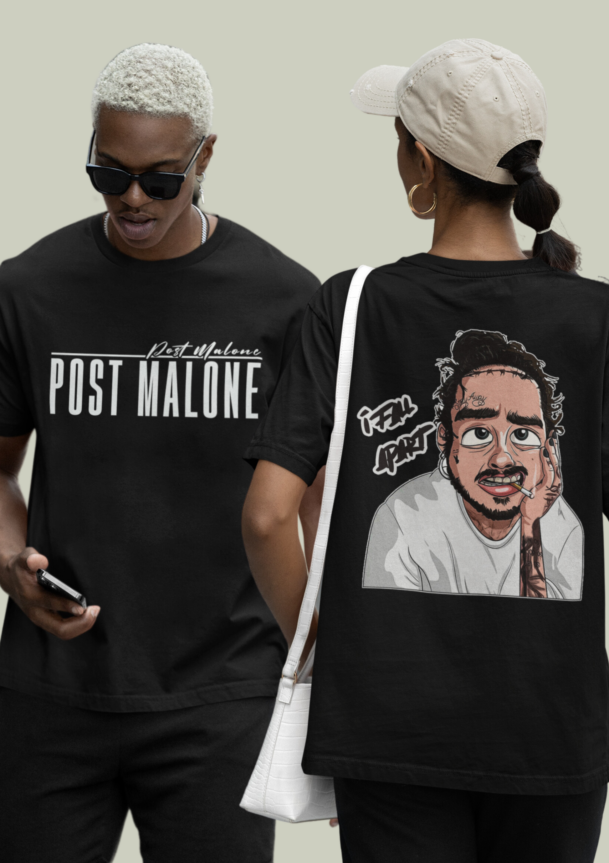 Post Up Unisex Oversized T-shirt