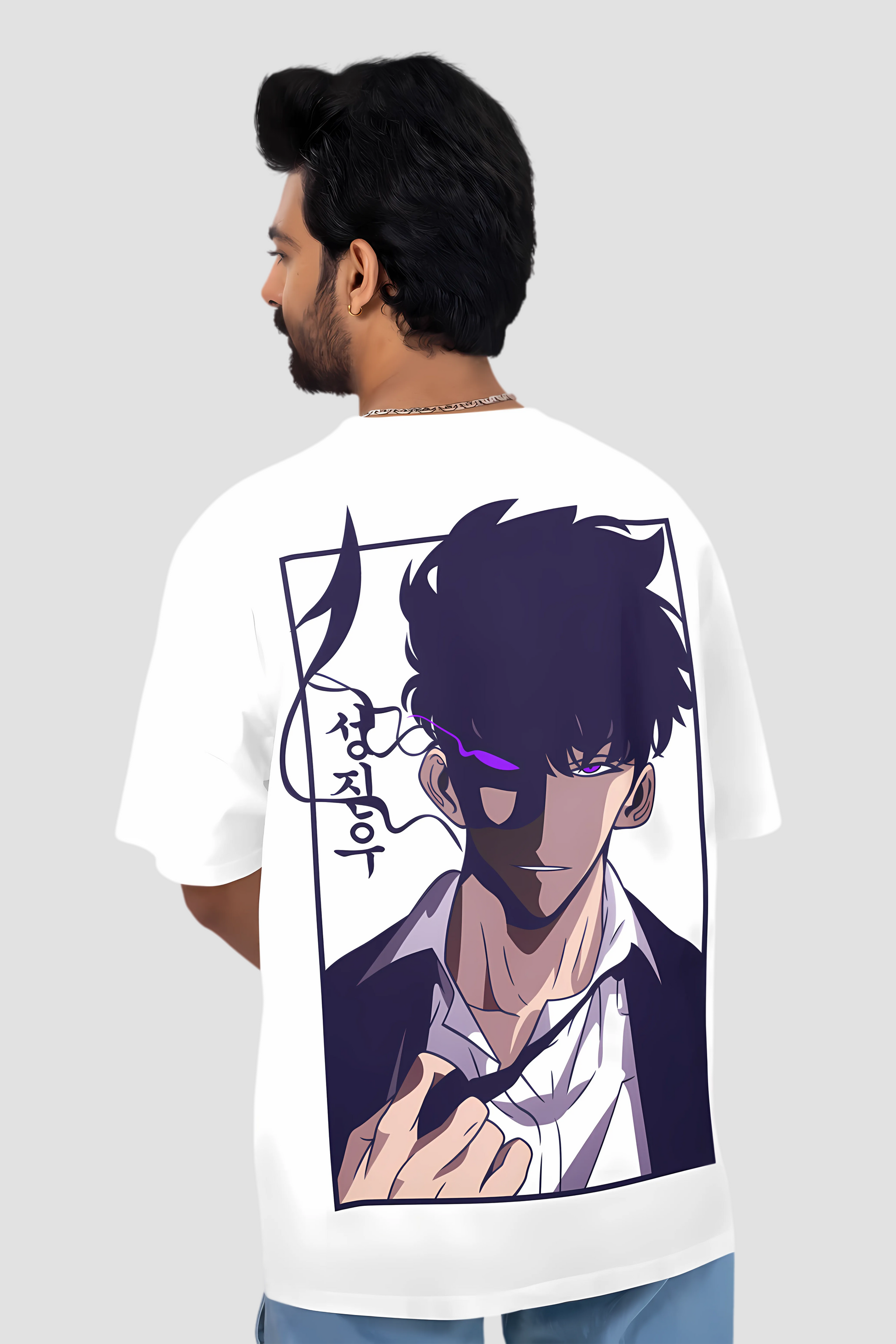 Solo Leveling One Man Raid Oversized T-shirt