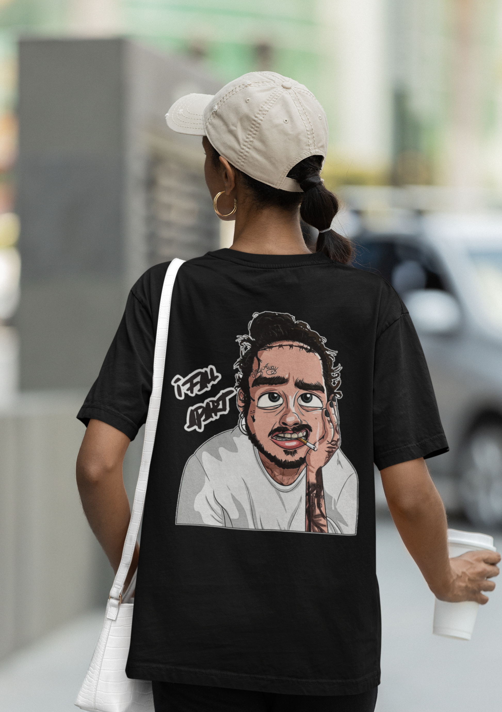 Post Up Unisex Oversized T-shirt