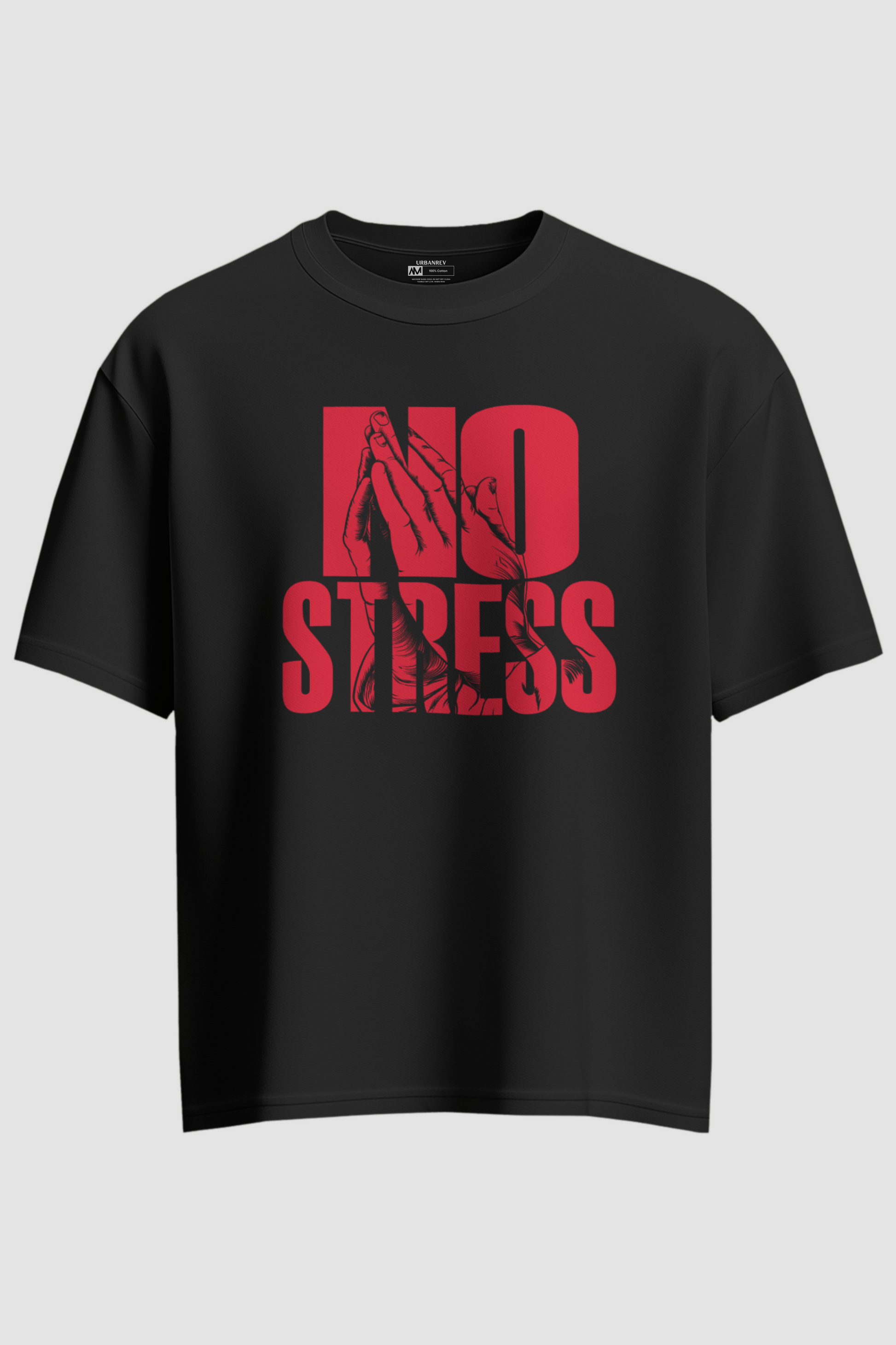 NO Stress Unisex Oversized T-shirt