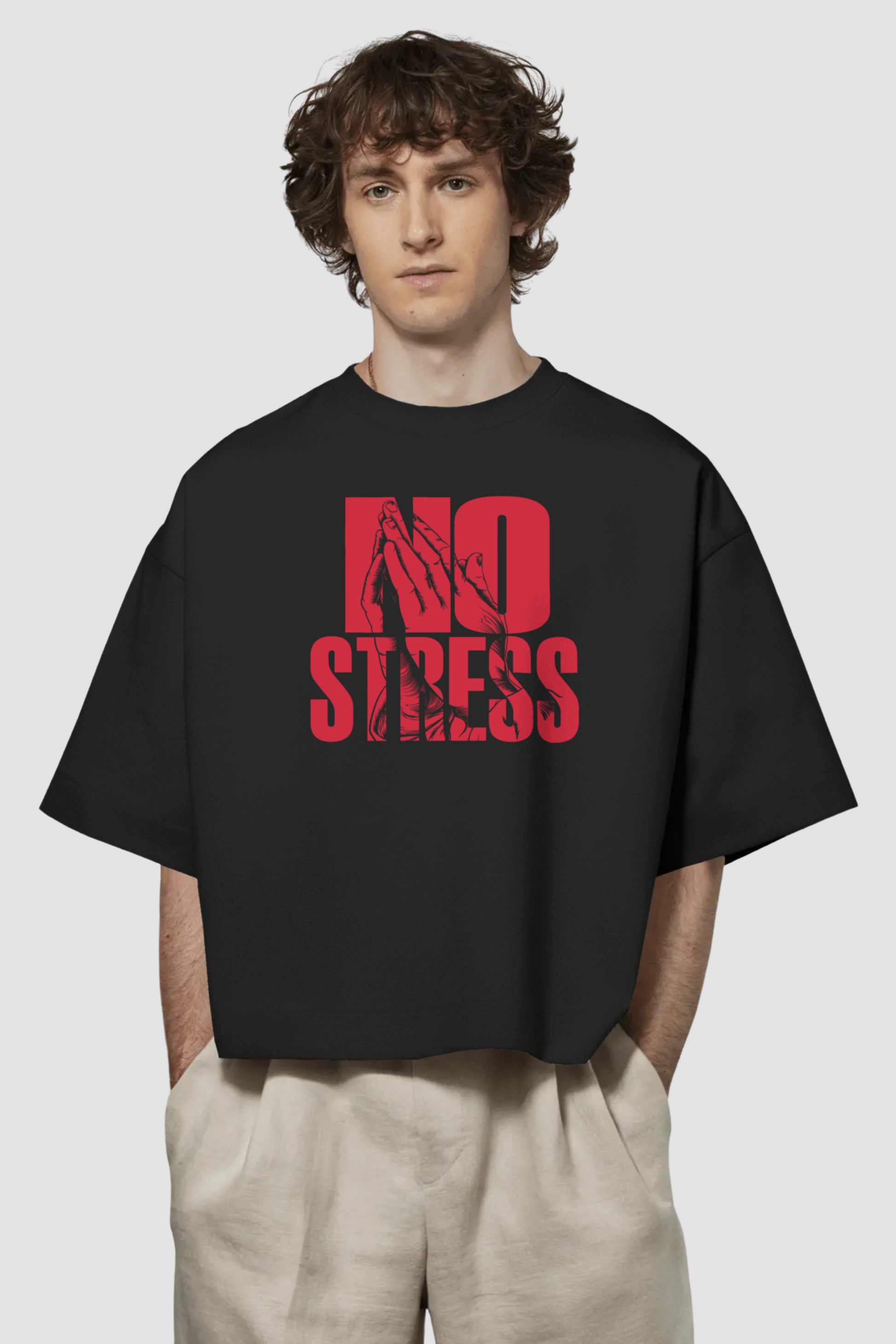 NO Stress Unisex Oversized T-shirt