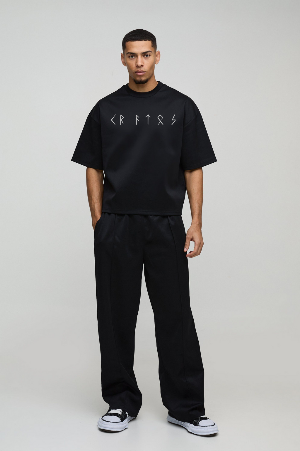 oversized t-shirt Black