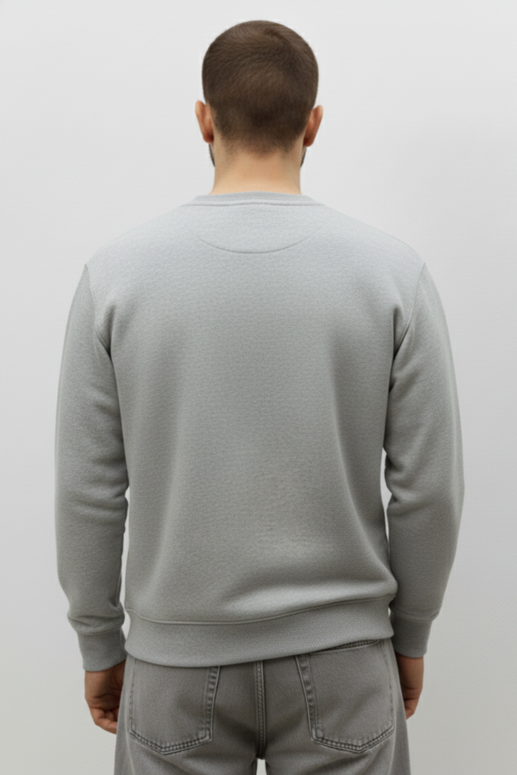 Sweatshirt Grey Melange