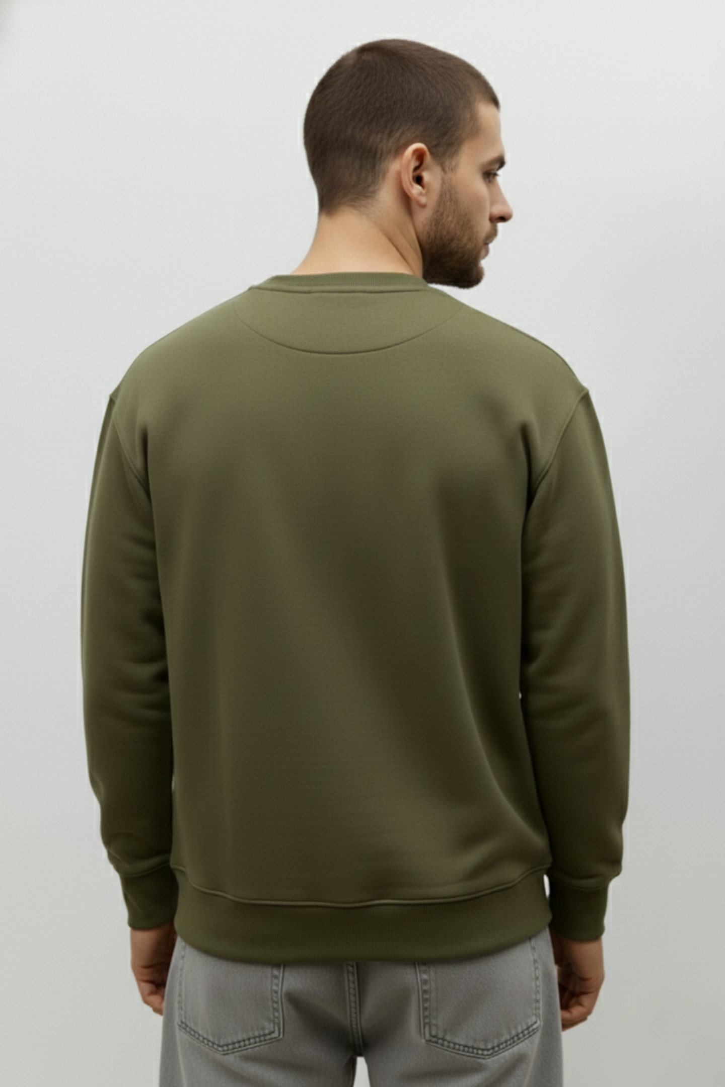 Sweatshirt Olive Green