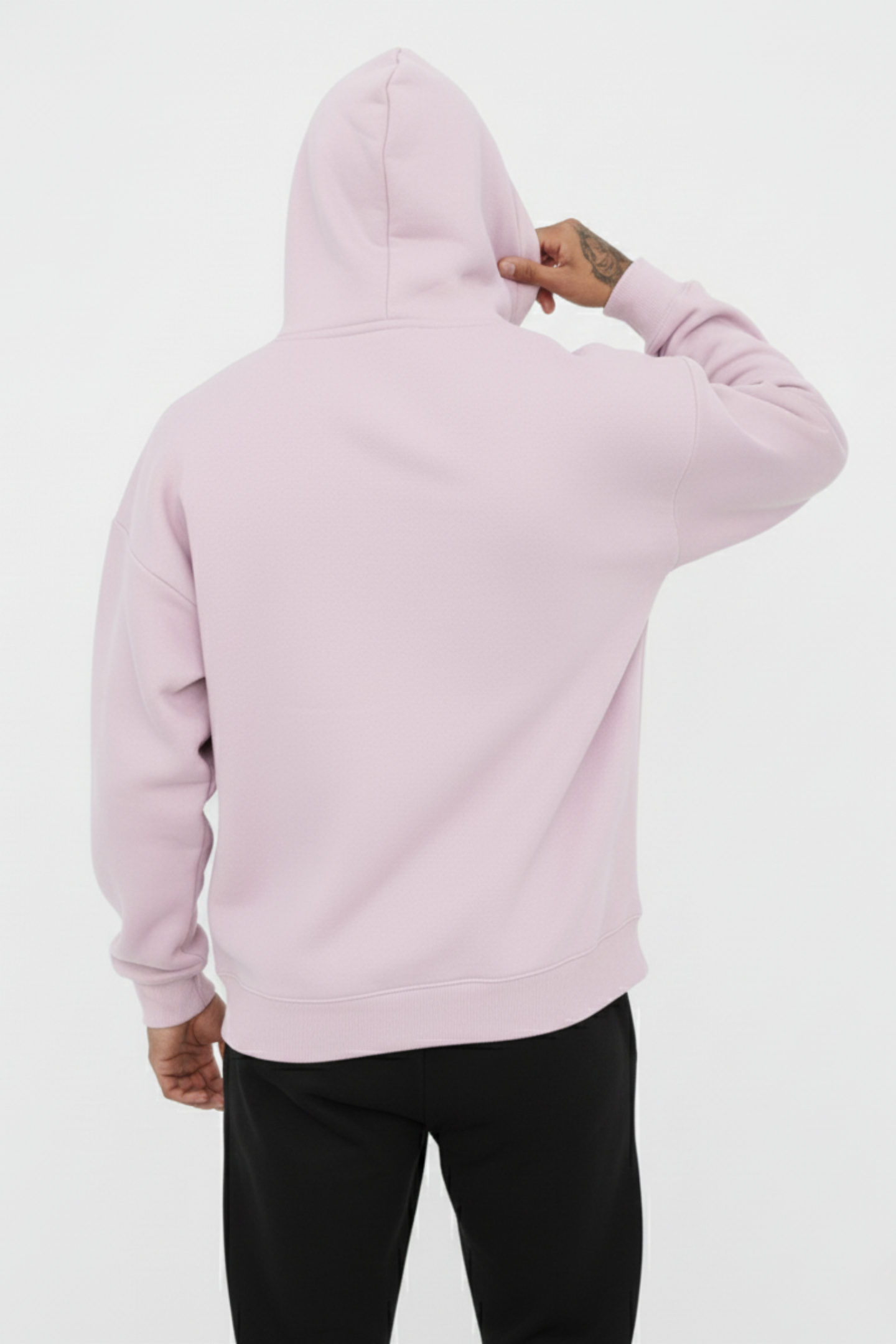 Oversized Hoodie Light Baby Pink