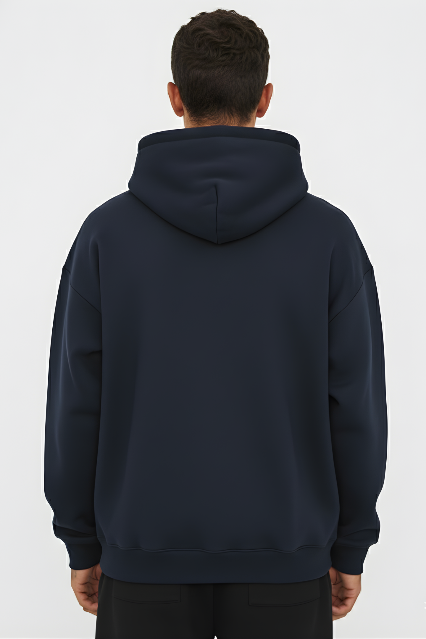Oversized Hoodie Navy Blue