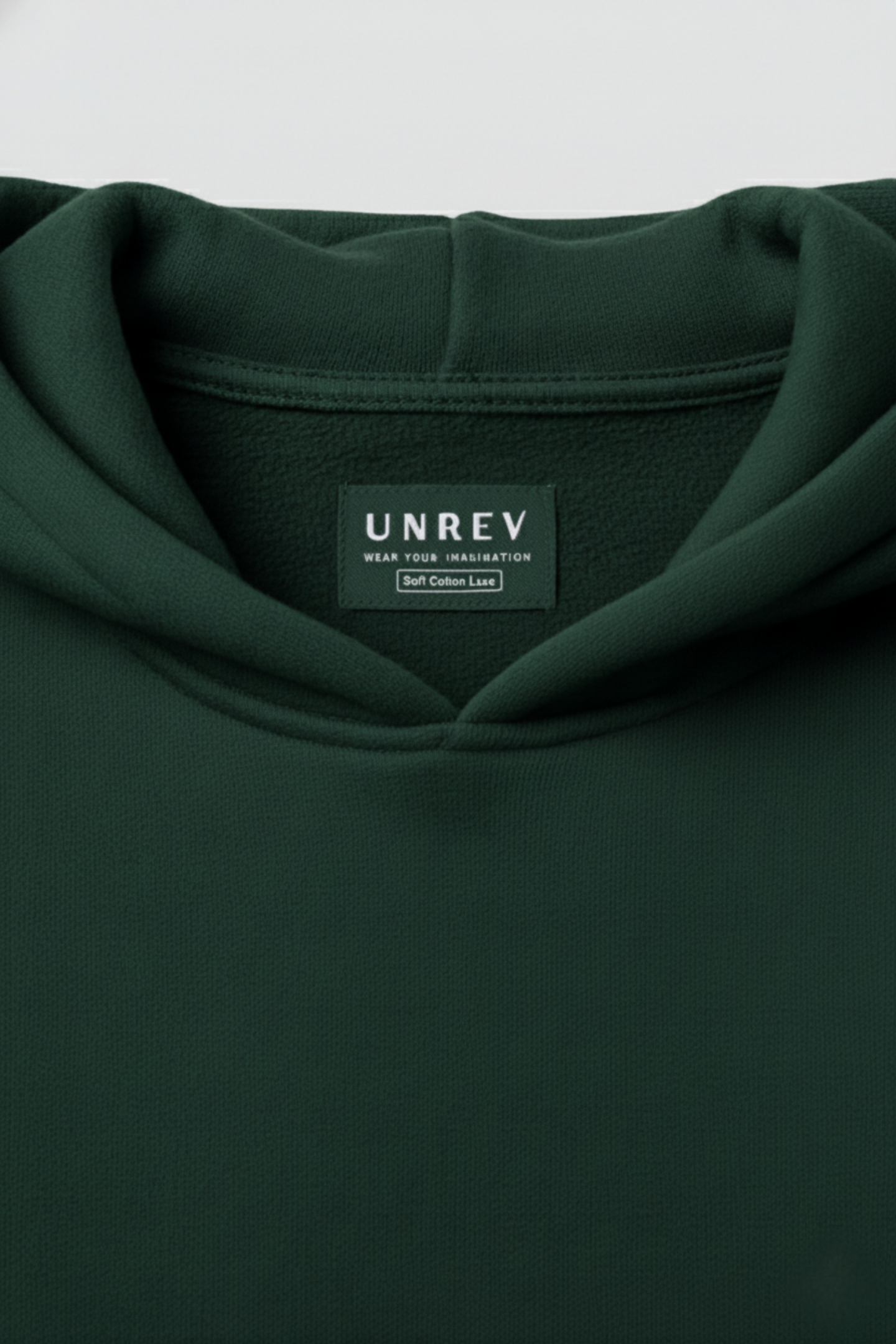 Oversized Hoodie Bottle Green