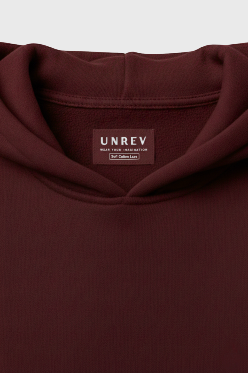 Oversized Hoodie Maroon