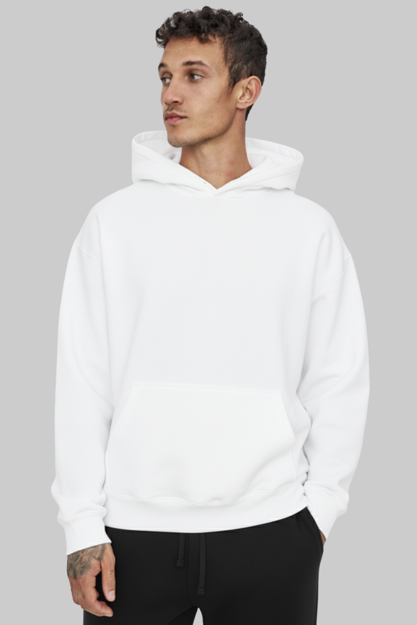 Oversized Hoodie White