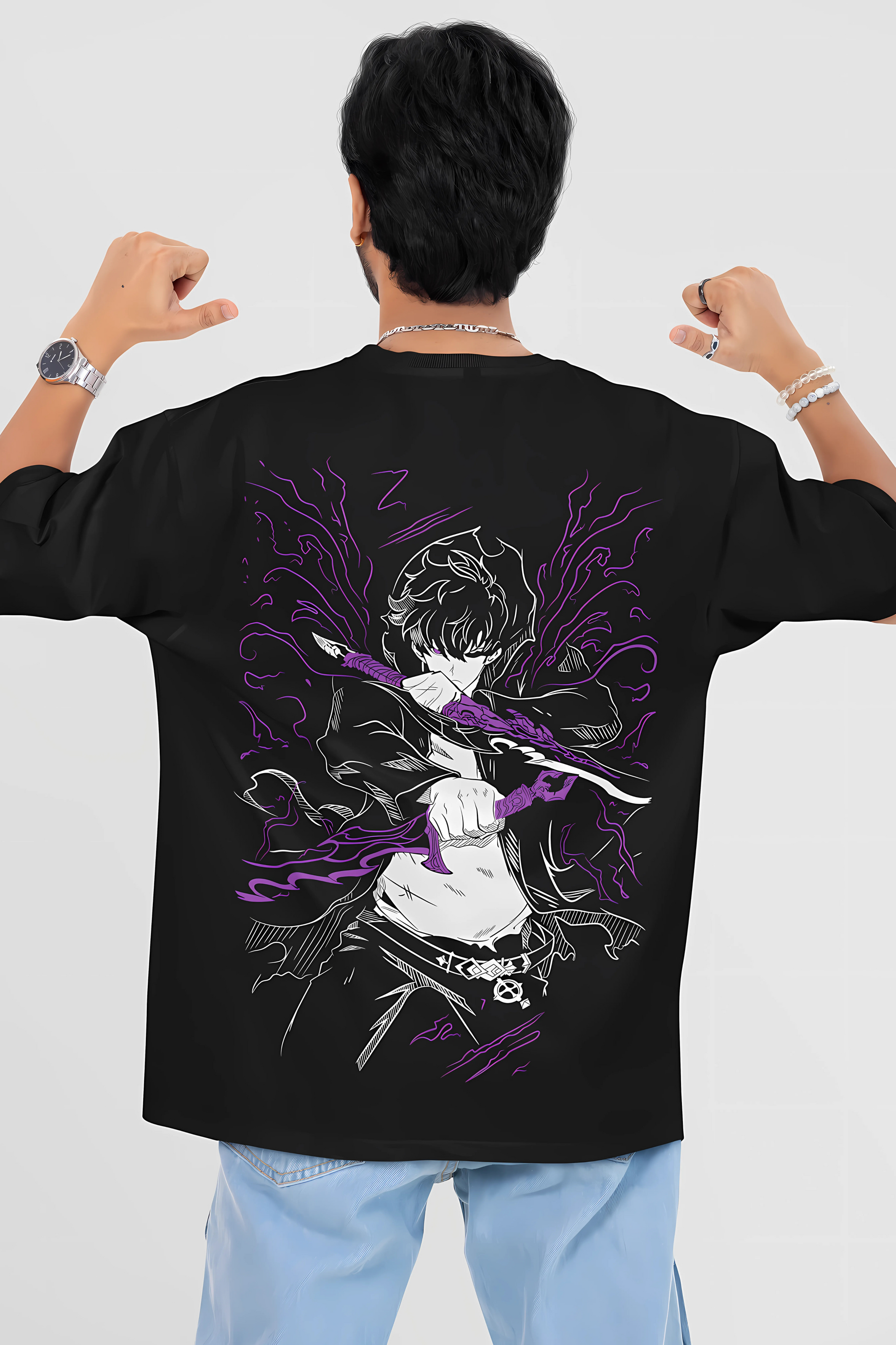 Solo Leveling SoloFlow Unisex Oversized T-shirt