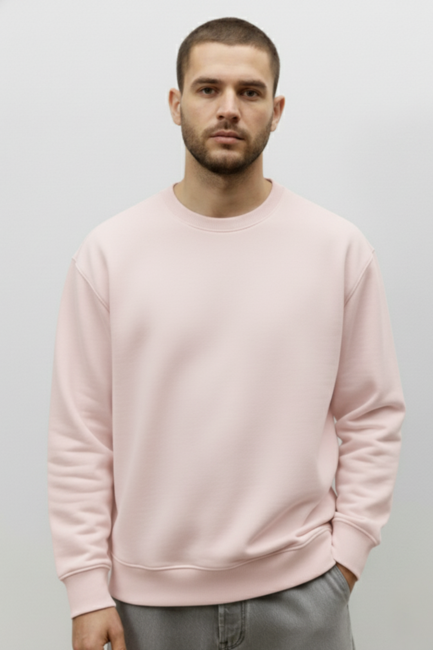 Sweatshirt Light Baby Pink 